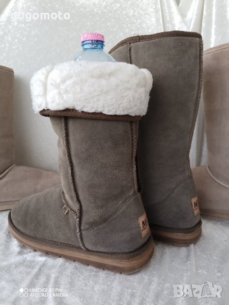 UGG аналог,КАТО НОВИ MARCO TOZZI® ORIGINAL,100% естествена кожа,естествен велур, 42-43, снимка 1