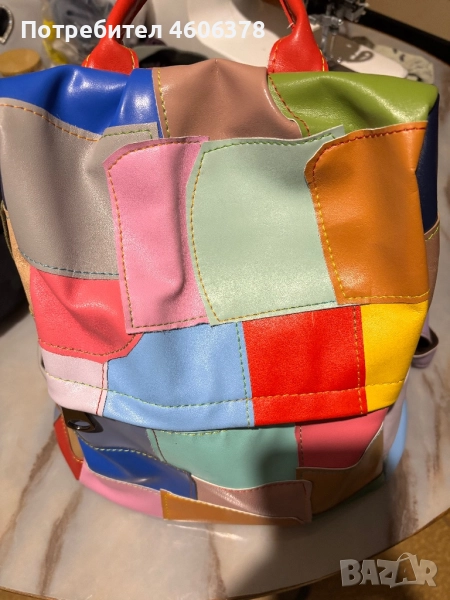 Раница от естествена кожа много запазена, снимка 1