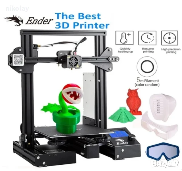 Спешно 3Д принтер, снимка 1