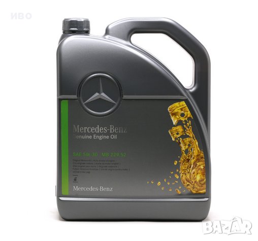 масло оригинално за мерцедес 229.52 - 5L A000989700613ABDE -90, снимка 1