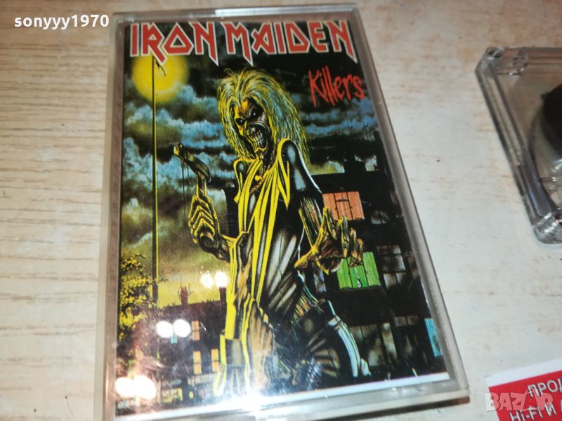IRON MAIDEN-АУДИОКАСЕТА 1810211747, снимка 1
