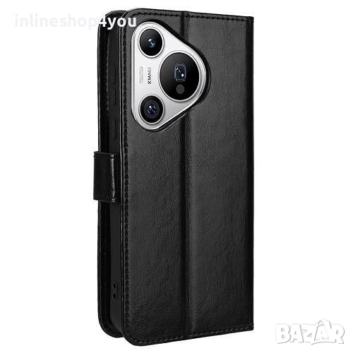 Кожен Калъф Тип Тефтер за Huawei Pura 80 / Pro / Ultra с магнит, снимка 1