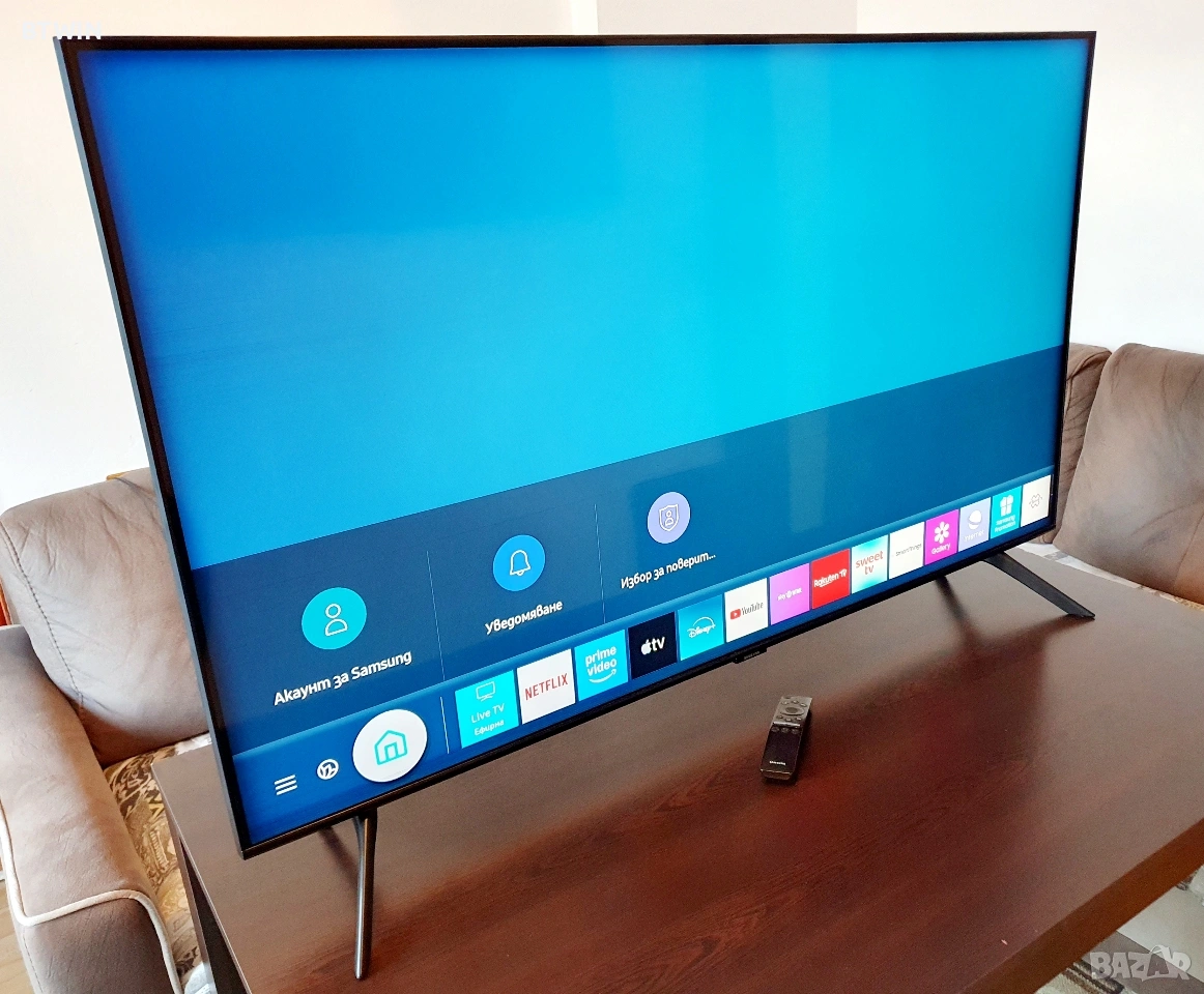 Телевизор - Samsung 50 ИНЧА - QLED - SMART TV - 4K !, снимка 1