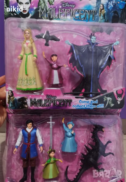  maleficent Господарка на злото Злодейда Злодеида Орисници Принц Дракон пластмасови фигурки играчки, снимка 1