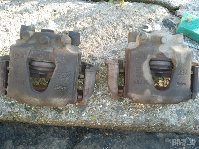 Предни спирачни апарати  за Опел Астра f kombi 1.7Tds 82k.c. 1996г, снимка 1