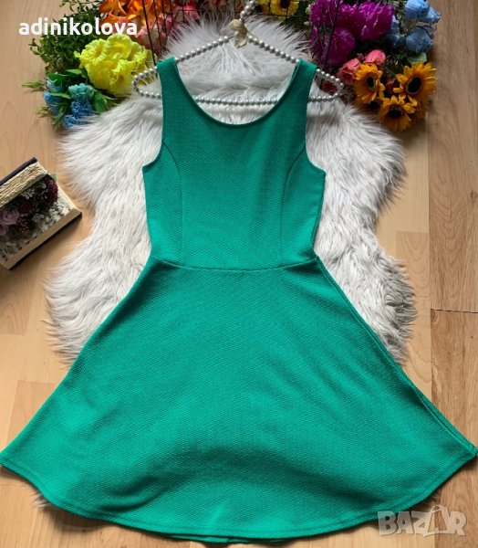Зелена рокля Н&М, снимка 1