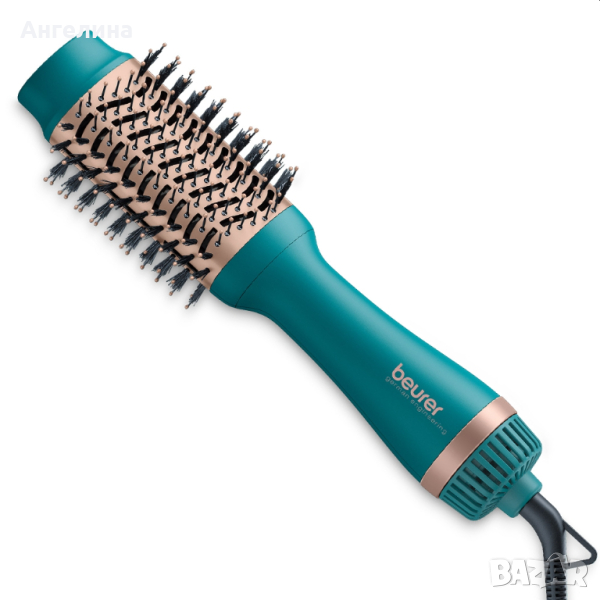Електрическа четка за коса, Beurer HC 45 Ocean 2-in-1 volumising hair dryer brush, ionic function, c, снимка 1