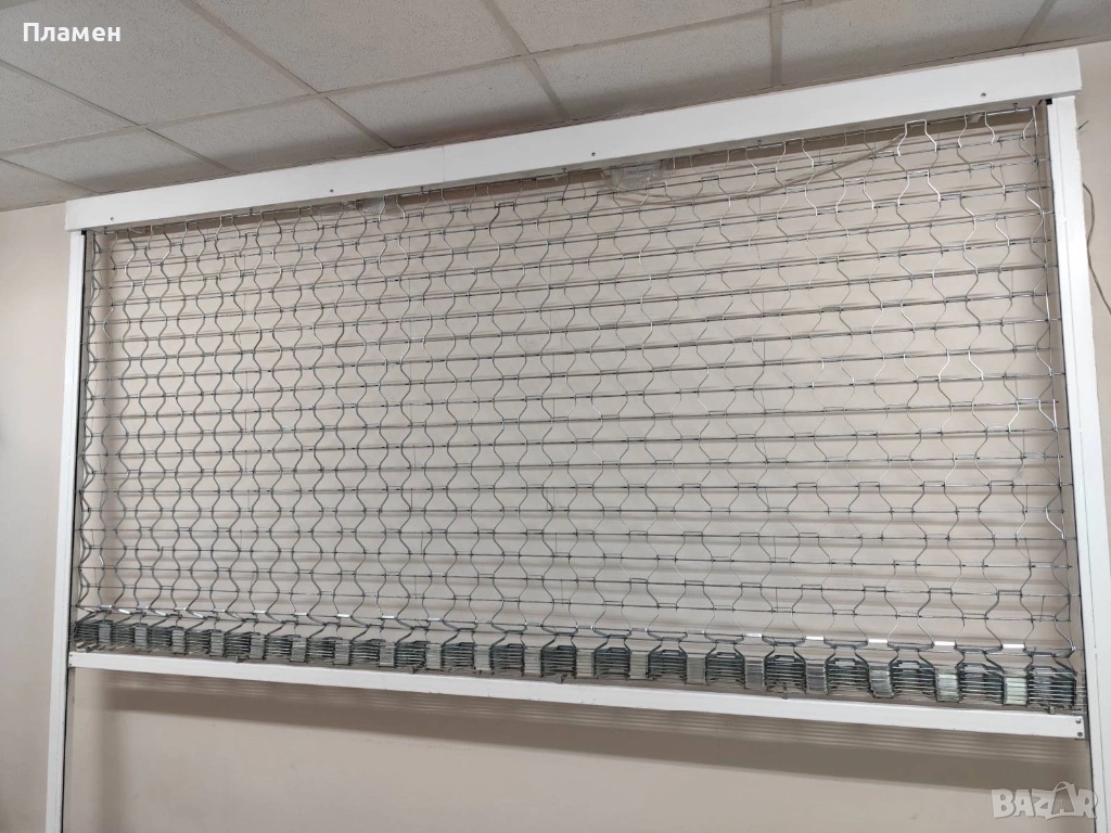 Охранителна ролетка тип пчелна пита, снимка 1