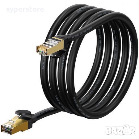 Кабел USB Type C - Type C и Lightning 1.5m 2 в 1 Baseus CA1T2-F06 Зелена оплетка Cable USB to Type-C, снимка 1