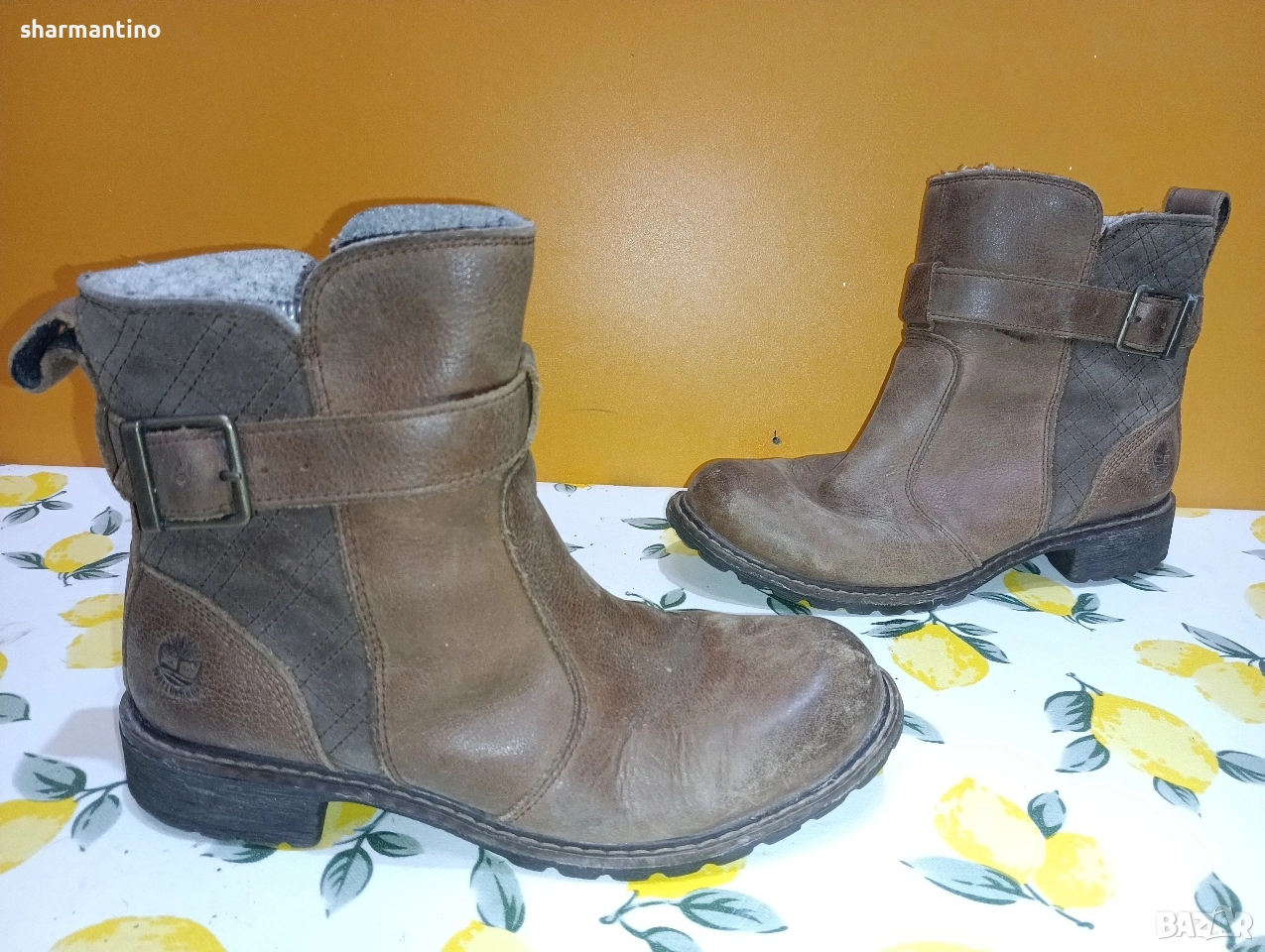 Timberland N 38 кожени боти - 25 лв, снимка 1