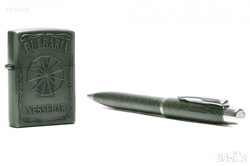 Комплект за пушачи, Запалка с химикал, Бензинова, снимка 1