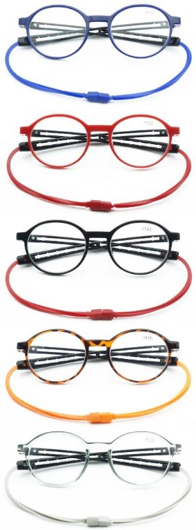 Диоптрични очила за четене с вградени силиконови връзки с магнитен  накрайникс магнитно в Слънчеви и диоптрични очила в гр. Добрич - ID30060800  — Bazar.bg