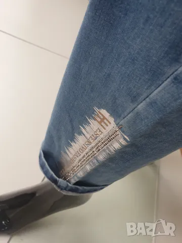 Дънки с колан, снимка 3 - Дънки - 48240711