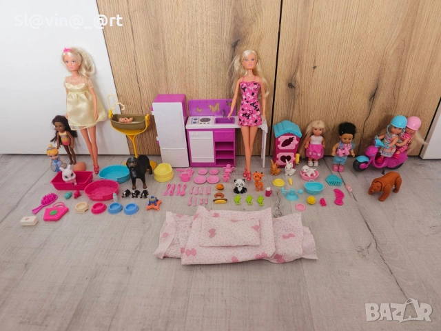Огромен лот от кукли барби и аксесоари, снимка 3 - Кукли - 53340817