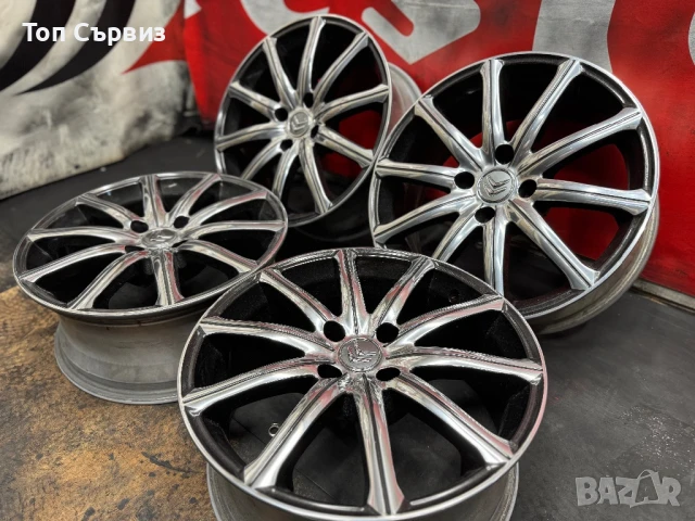 Алуминиеви джанти за Пежо и Ситроен, 17 цола, 4х108, снимка 2 - Гуми и джанти - 51030704