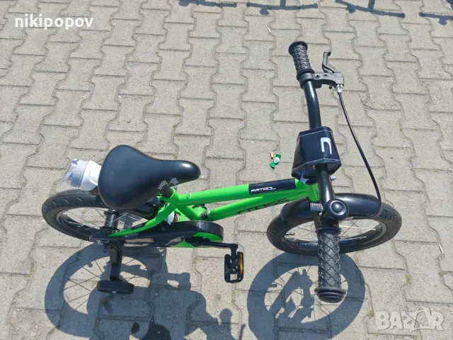 CROSS Детски велосипед 14" PATROL зелен, снимка 3 - Велосипеди - 56528652