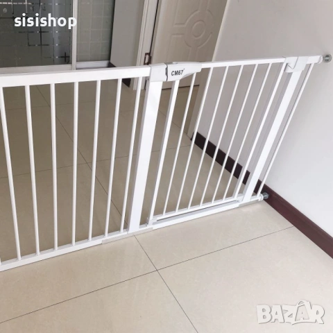 Метална преграда за деца със силиконова защита против хлъзгане и надраскване 4502, снимка 7 - Други стоки за дома - 53989241