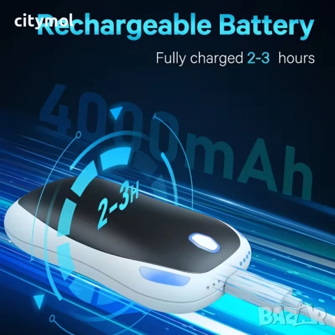 2 в 1 Power Bank и акумулаторна електрическа грейка за ръце с 3 настройки за топлина, снимка 2 - Друга електроника - 52311625