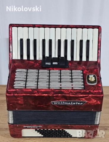 Акордеон Weltmeister Stella , снимка 4 - Акордеони - 52890273