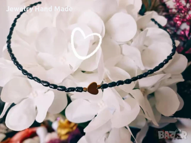 Нежен чокър "Сияние", снимка 3 - Колиета, медальони, синджири - 50878411