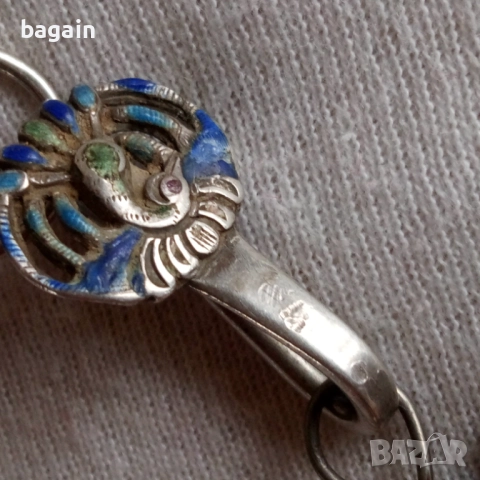 Старинна китайска броеница с амулети., снимка 7 - Антикварни и старинни предмети - 52590504