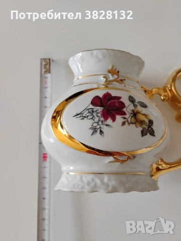 порцеланова каничка, чехословакия, за минерална вода, снимка 6 - Колекции - 51283925
