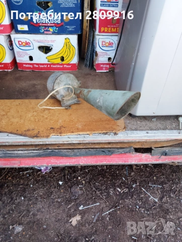 Стара промишлена сирена , снимка 2 - Антикварни и старинни предмети - 54171052