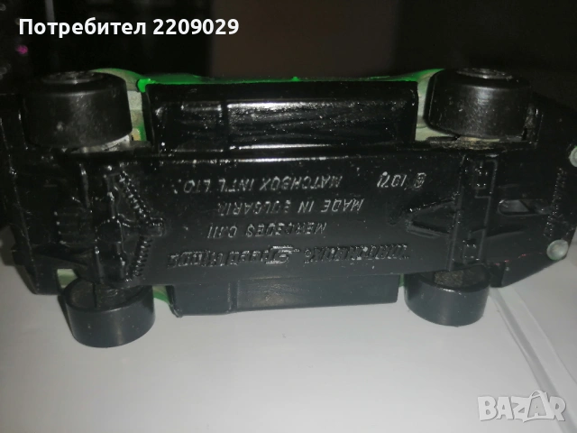 Количка Matchbox Mercedes C III Speed Kings 1971г., снимка 6 - Колекции - 54020476