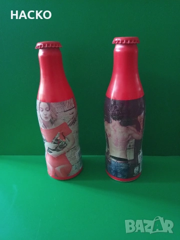 Колекционерски,Алуминиеви,Рекламни Бутилки на КОКА КОЛА 