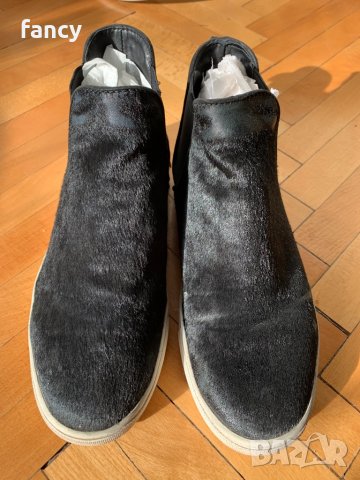 Боти Zara - естествена кожа с косъм, снимка 5 - Дамски боти - 30319425