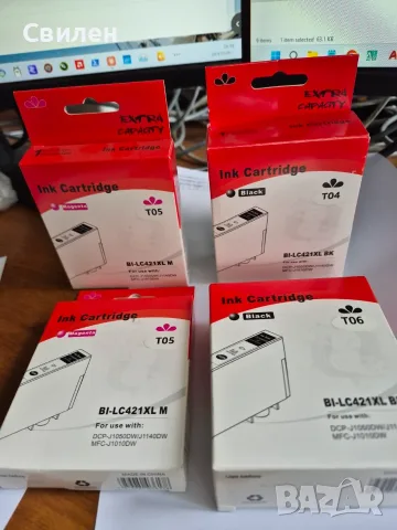 Продавам Мастилница Brother LC421 XL BK и М