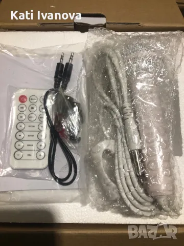 Bluetooth караоке звукова кула с микрофонLexibook K8050SL  и функция за промяна на гласа, момичешки , снимка 8 - Bluetooth тонколони - 48377520