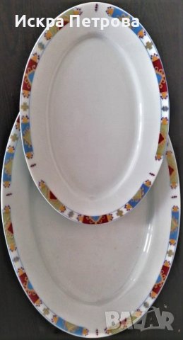  Порцелан Фолклор Румъния, снимка 2 - Сервизи - 38150029