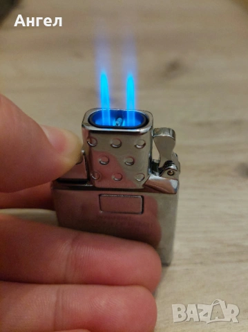 Zippo Butane Gas Двоен джет пламък, снимка 5 - Запалки - 53027030