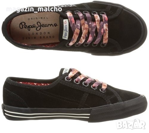 ДЕТСКИ КЕЦОВЕ - PEPE JEANS; размер: 34, снимка 2 - Детски обувки - 32202481