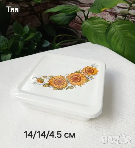 Емайлирана кутия за масло 
