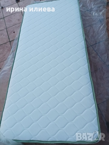 нов двулицев матрак 190/82 Мемори пяна 
