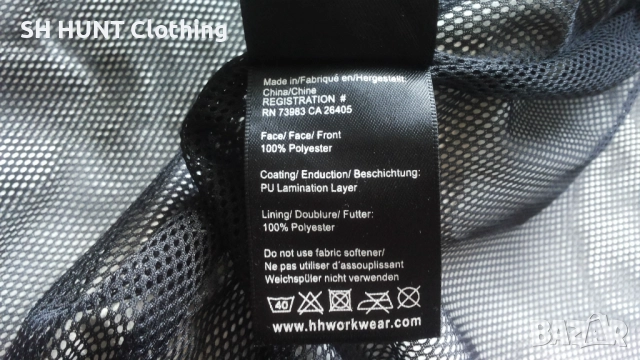 HELLY HANSEN Helly Tech Work Waterproof Jacket размер М работно яке водонепромокаемо W4-142, снимка 17 - Якета - 51982454