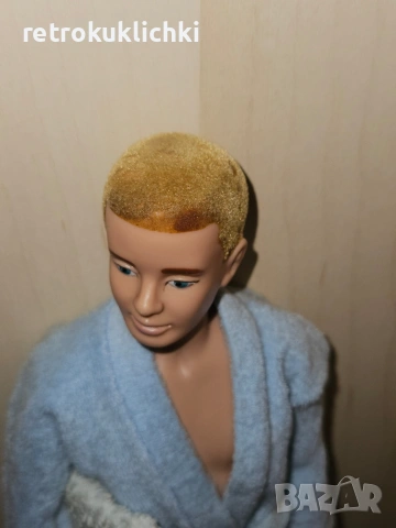 Ретро кукла Кен Flocked hair Ken , снимка 3 - Кукли - 53371083