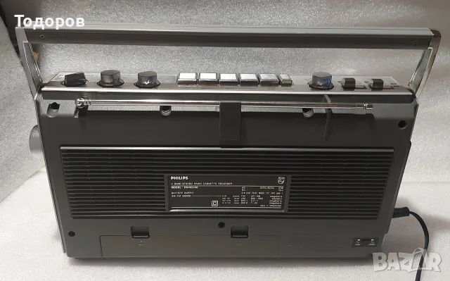 Philips D8423 Stereo Radio Cassette Recorder , снимка 11 - Радиокасетофони, транзистори - 55780342