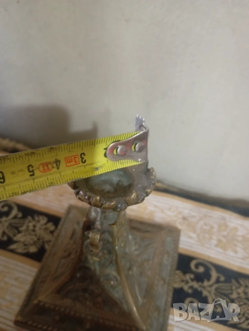 Свещник арт деко, снимка 5 - Други ценни предмети - 53138290