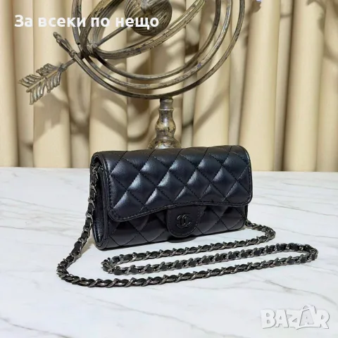 Chanel Дамска Кожена Чанта С Дълга Дръжка За През Рамо Шанел - Различни Цветове Код SEM-128, снимка 4 - Чанти - 55754535