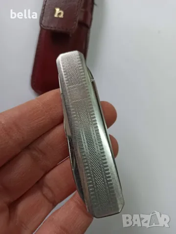 Джобна ножка Солинген Smf,кожен калъф ., снимка 6 - Антикварни и старинни предмети - 48739244