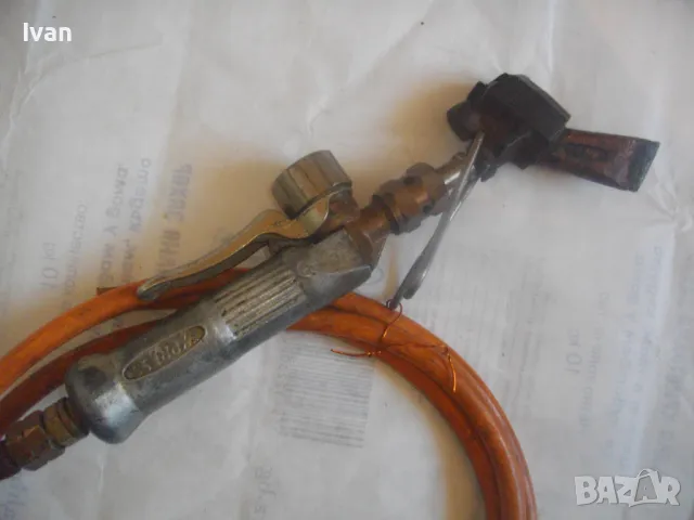 EXPRESS 280мм АЛУМИНИЕВ ГАЗОВ ПРОПАН-БУТАН МАСИВЕН НЕМСКИ ПОЯЛНИК С МАРКУЧ 4м СПУСЪК, снимка 2 - Поялници и запояване - 48519050