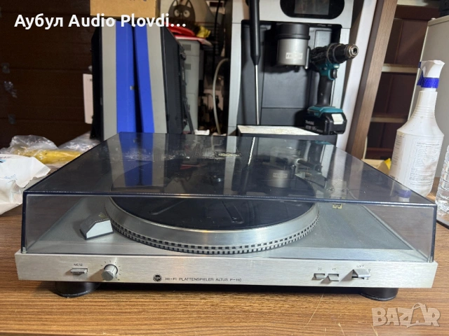 Грамафон Hi-Fi Plattenspieler Altus P-100 , снимка 2 - Грамофони - 53286756