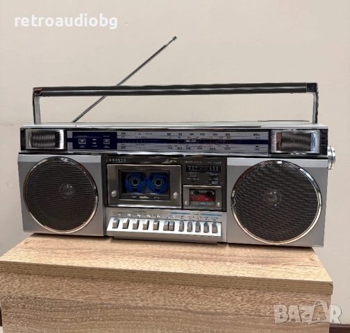 🔈Рядък колекционерски радиокасетофон с нормална и микро касета Sanyo M-W50K🔈