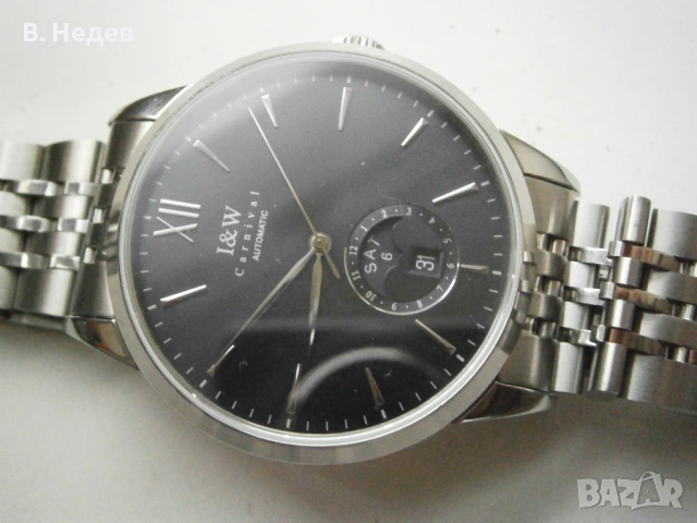 CARNIVAL, I&W, Citizen-Miyota 8210, workhorse mov`t, Чисто нов!, снимка 4 - Мъжки - 53290863