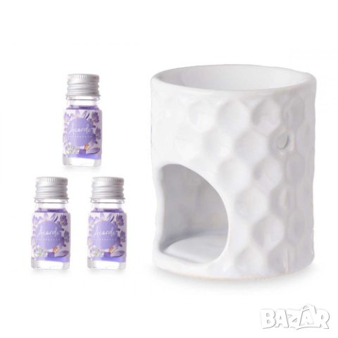 Промоция Черен Петък - Арома лампа плюс три ароматни масла , снимка 7 - Други стоки за дома - 42852817