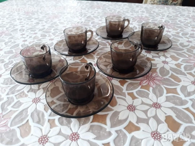 Витринни чаши и алуминиев чайник, снимка 2 - Чаши - 51610325