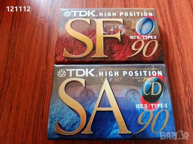 Аудио касети TDK SA,SF 90